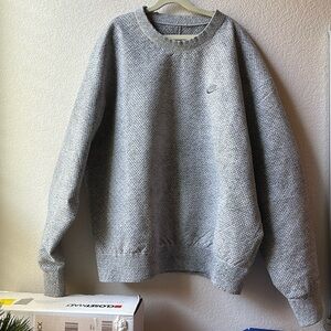 Nike FORWARD Tech Pack Therma-Fit ADV Crew Pullover Grey Men’s Size M DQ4264-077